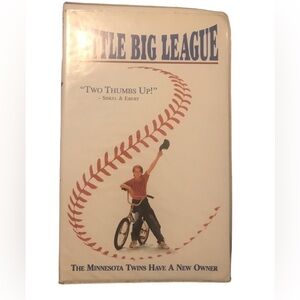 “Little Big League” VHS Tape
